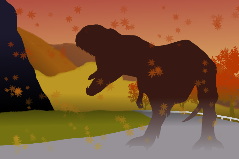 いろは坂×マジュンガサウルス