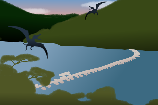 奥多摩湖×ランフォリンクス