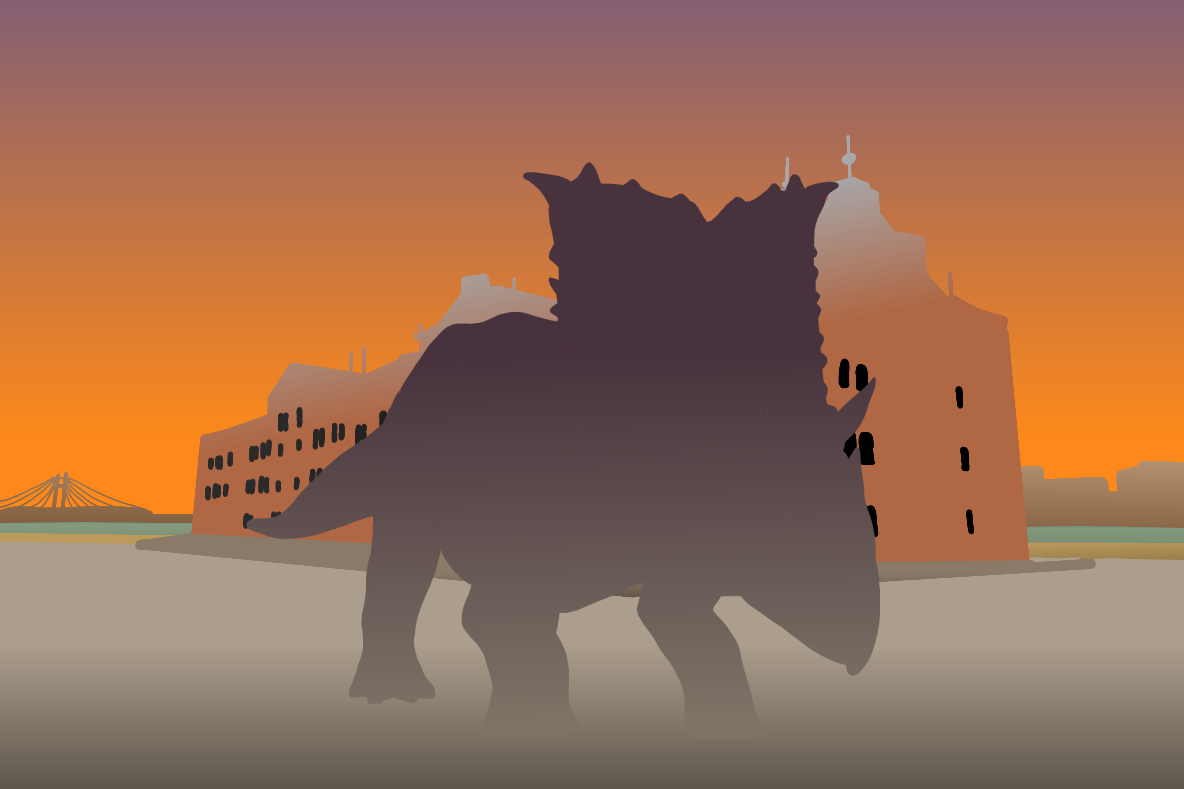 横浜赤レンガ倉庫×カスモサウルス