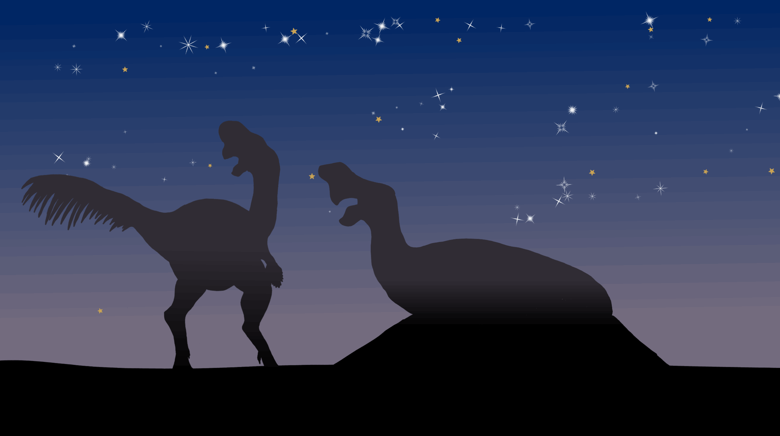 オヴィラプトルの夫婦