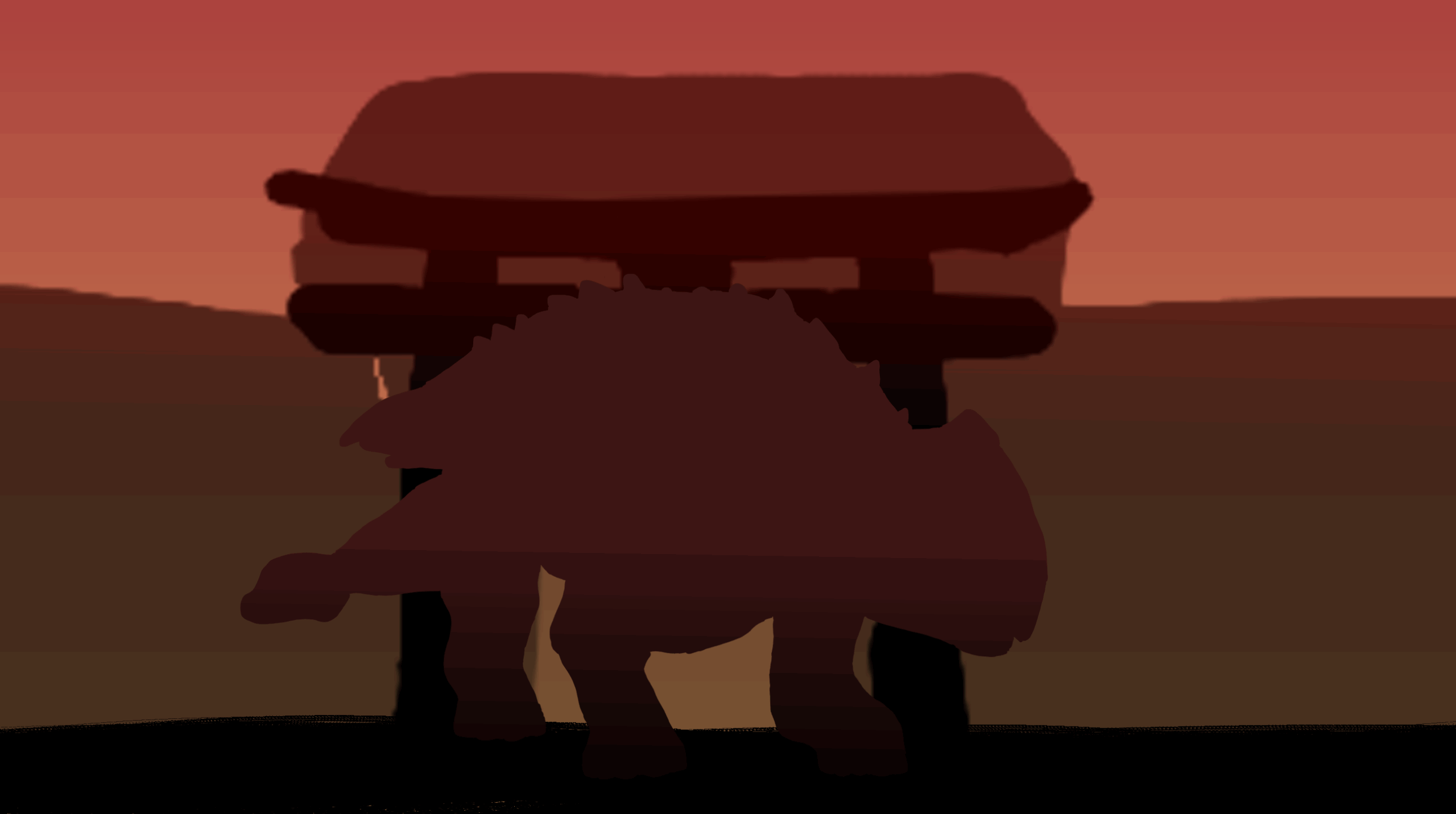 住吉大社×アンキロサウルス