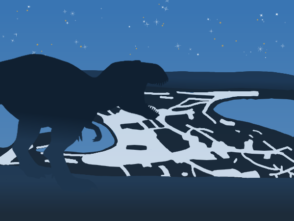 函館×ティラノサウルス