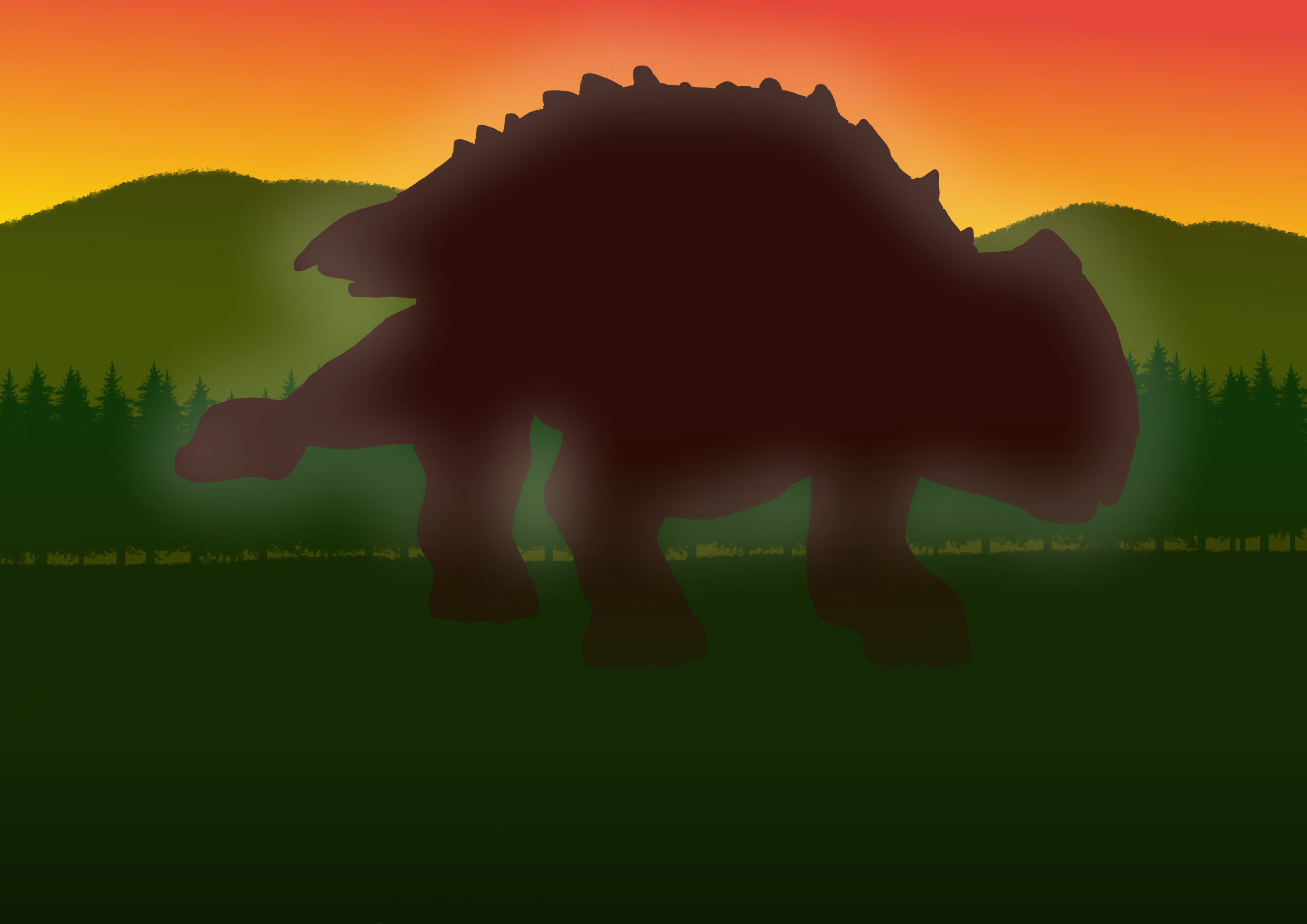 ③アンキロサウルス