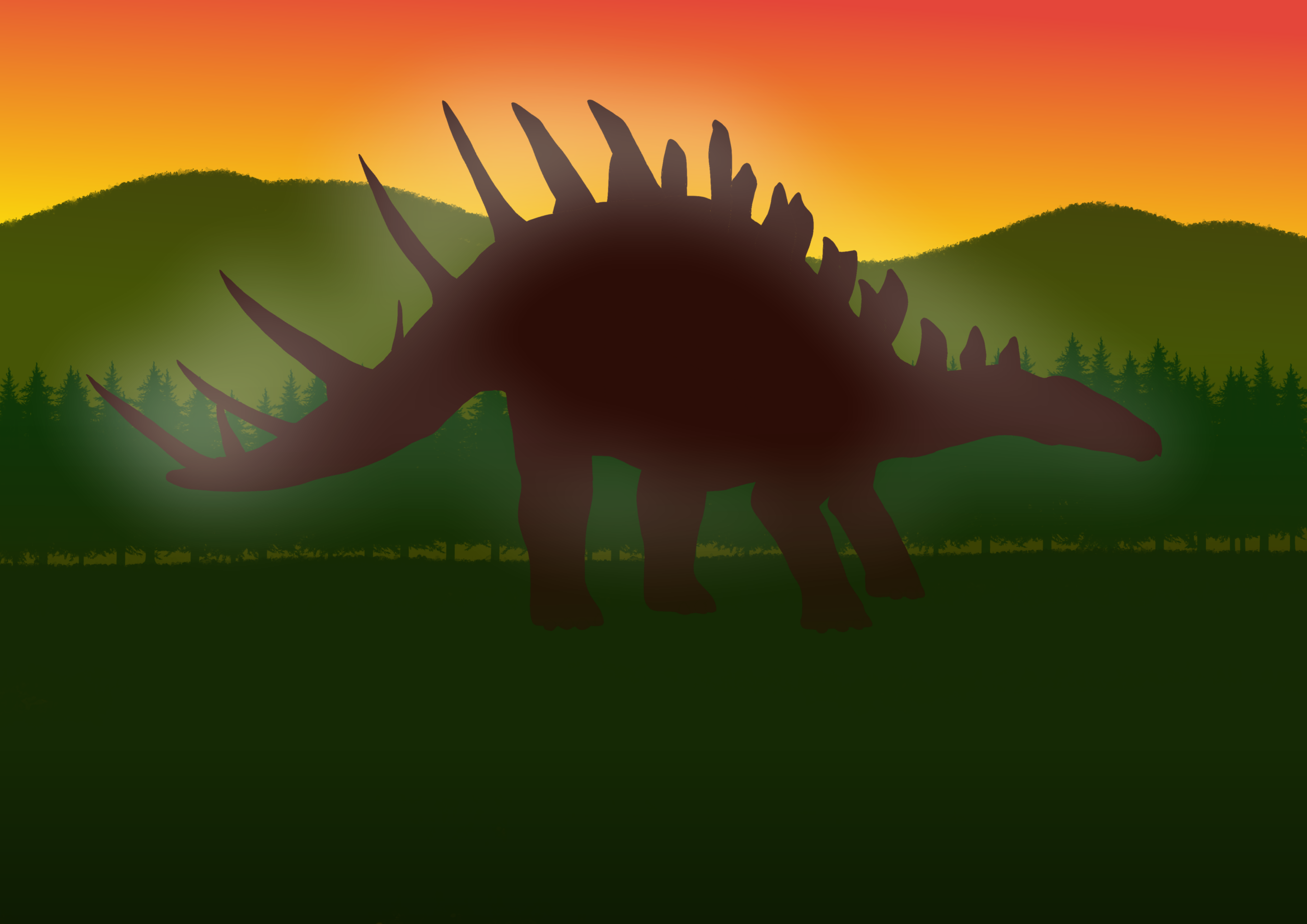 ②ケントロサウルス